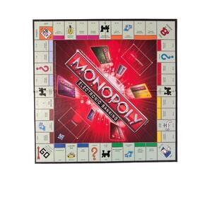 Hasbro Monopoly Electronic Banking 2011 Game Board & Instruction Booklet